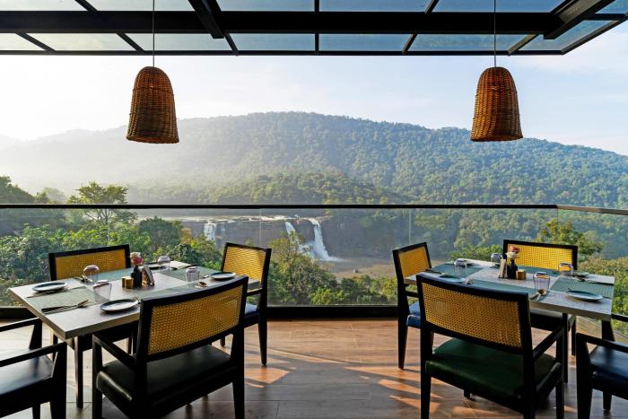 flora misty falls athirappilly