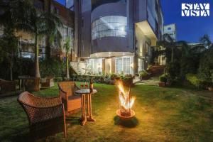 stayvistas pandav greens eco stay with bonfire
