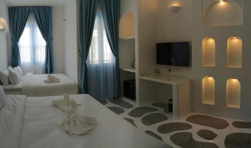 ipoh santorini hideaway hotel inspired