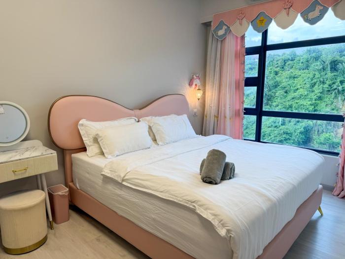 tf sunset ocean view homestay jesselton quay