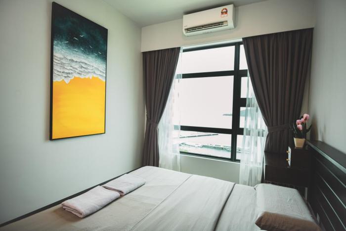 tf sunset ocean view homestay jesselton quay