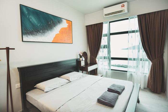 tf sunset ocean view homestay jesselton quay