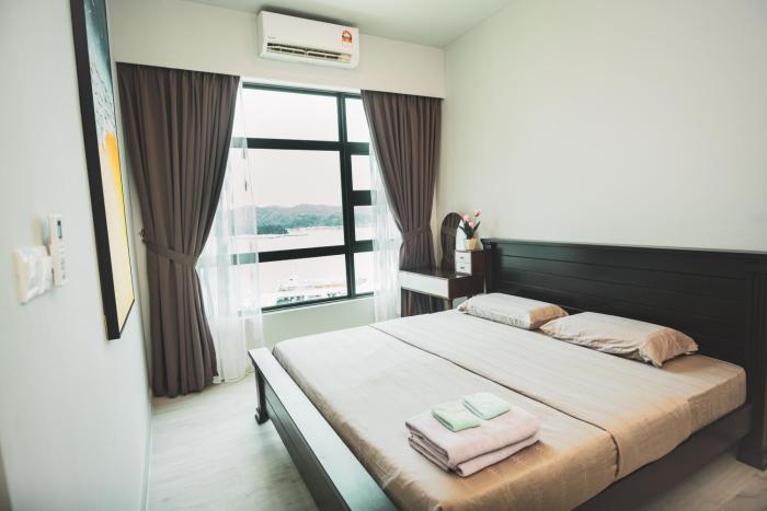 tf sunset ocean view homestay jesselton quay