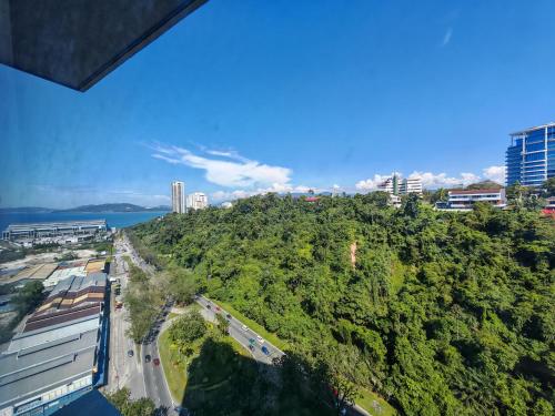 tf sunset ocean view homestay jesselton quay