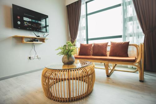 tf sunset ocean view homestay jesselton quay