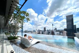 crystal suites at axon residence near pavilion