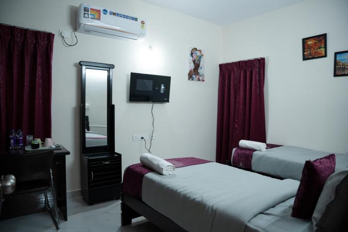 yellow bells serviced apartments hitech city