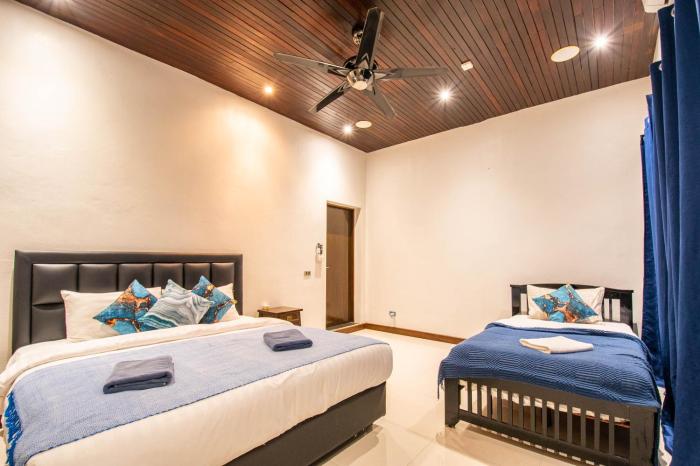 seaside villa 2 pools beach at 50m