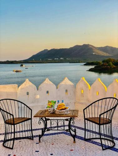 hotel vallabh with lake facing balcony
