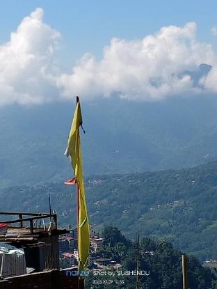kings palace gangtok mountain view