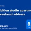 ambition studio apartment at weekend address
