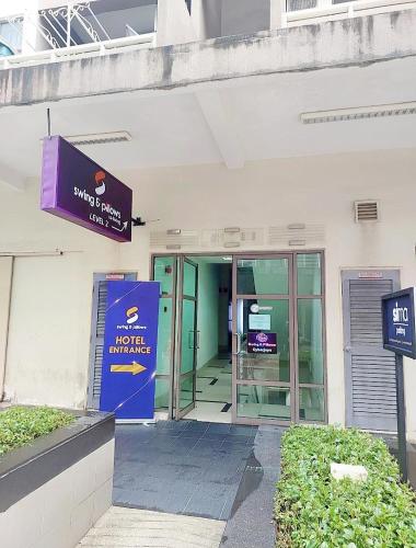 swing and pillows z hotel cyberjaya