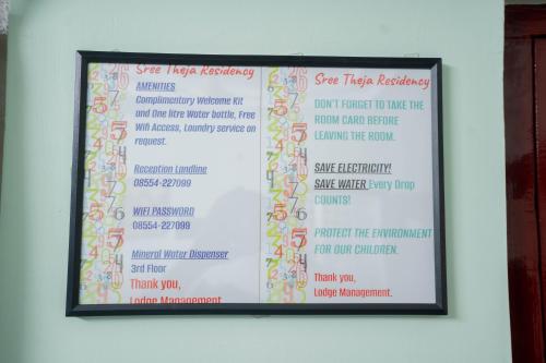 sree theja residency