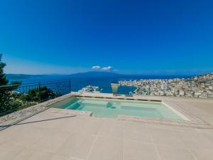 sunset shoreline saranda hotel