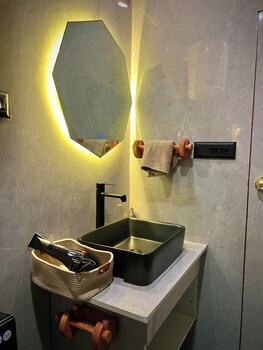 glass cabins and cafe by urban monk