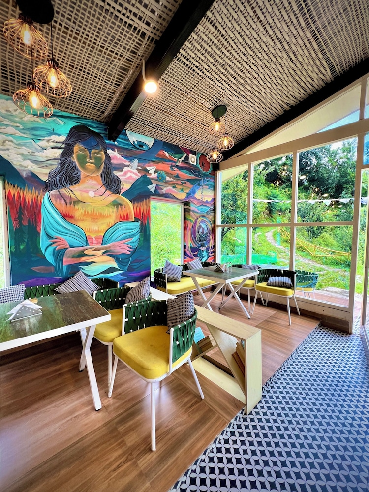 glass cabins and cafe by urban monk