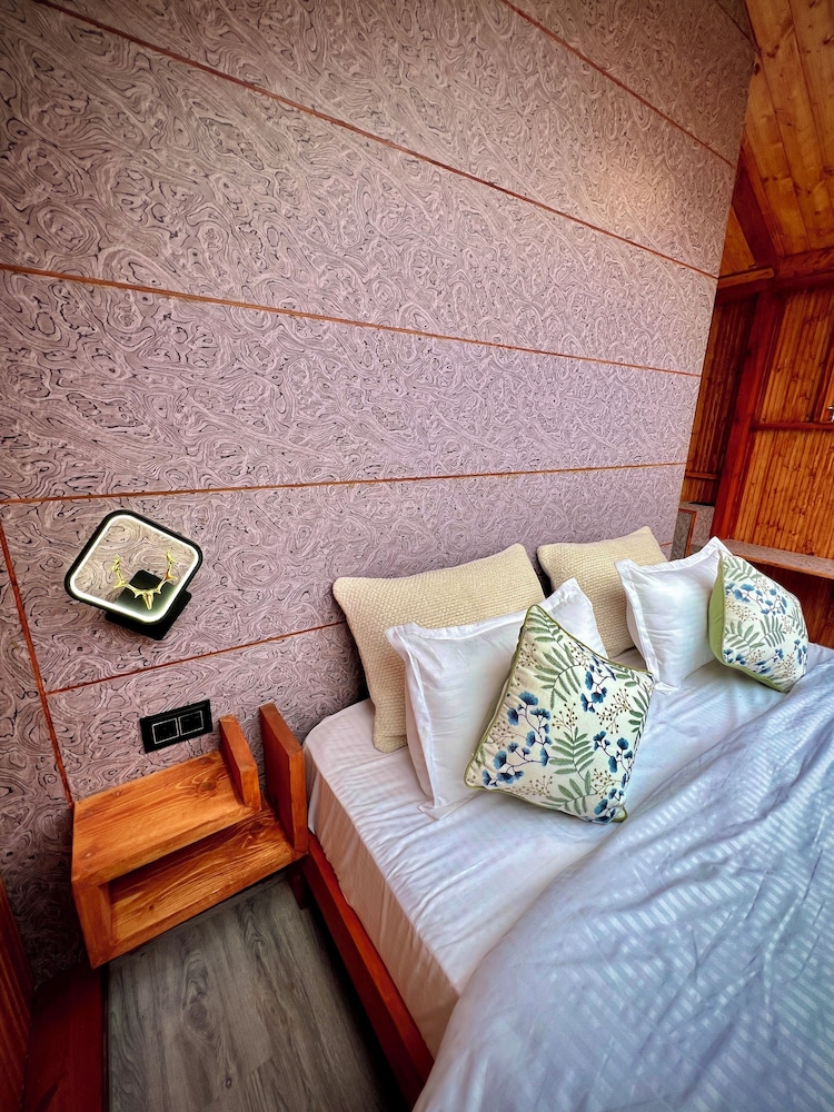 glass cabins and cafe by urban monk