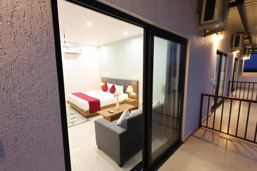 corbett tusker meadows by white flower