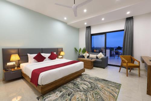 corbett tusker meadows by white flower