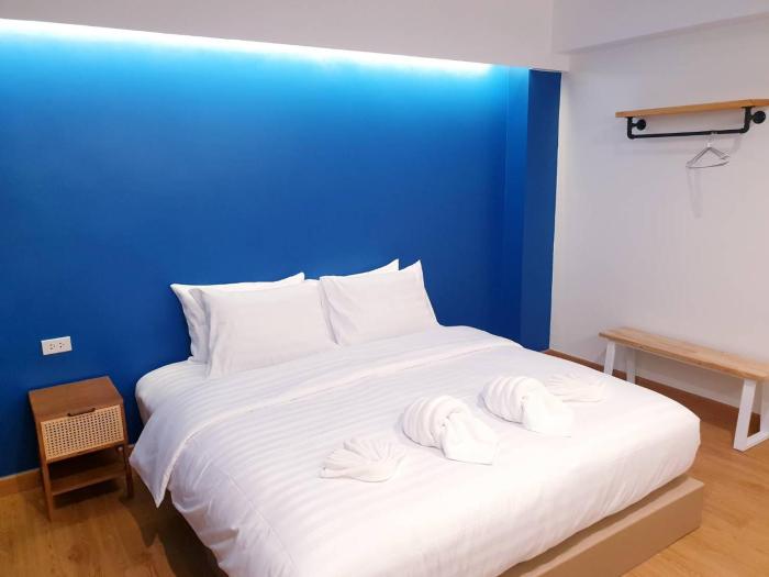 blue da bed