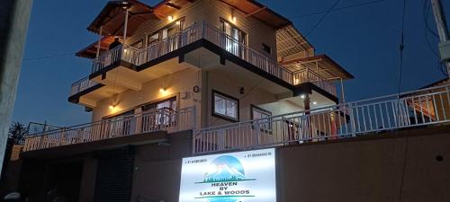 heaven by lake and woods