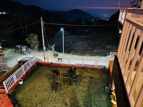 heaven by lake and woods