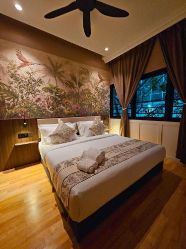 the palm suite lava mansion