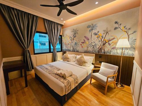 the palm suite lava mansion