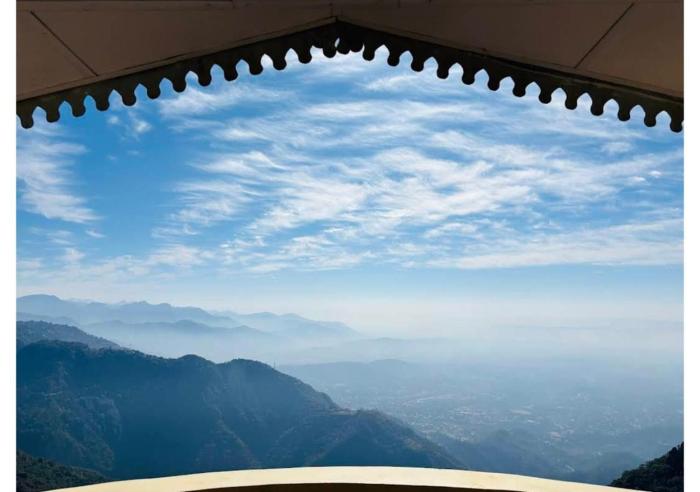 deodar cottage scenic view next to nature