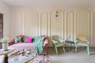 tisyastays pink door 1bhk apartment