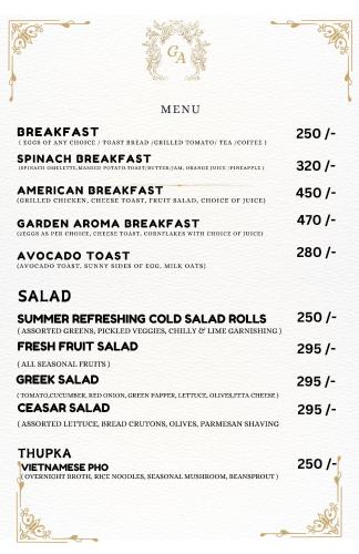 garden aroma palolem beach