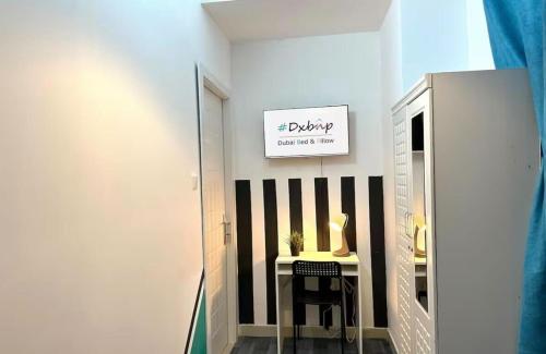 lavish double partition room in barsha heights