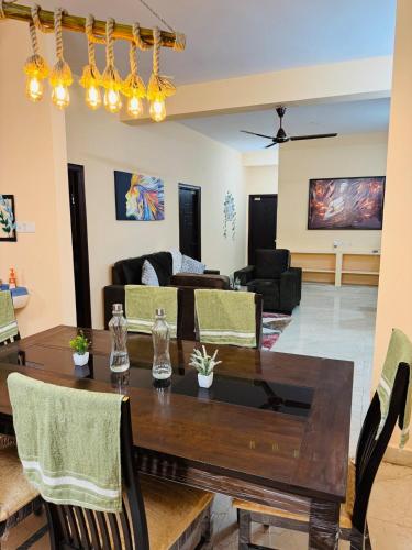 charter stays 3bhk luxurious flat in manikonda