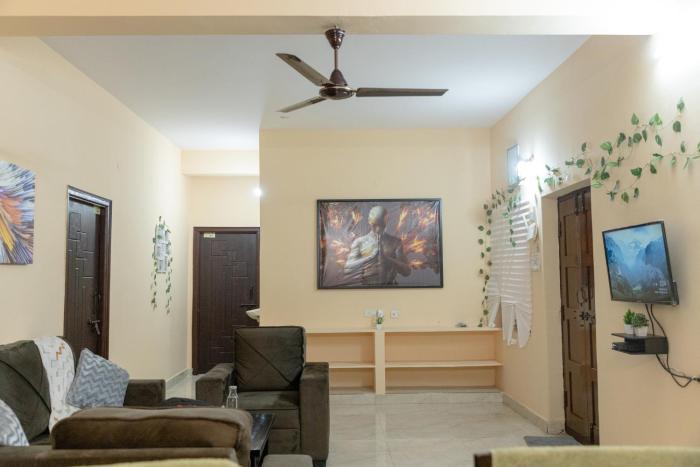 charter stays 3bhk luxurious flat in manikonda