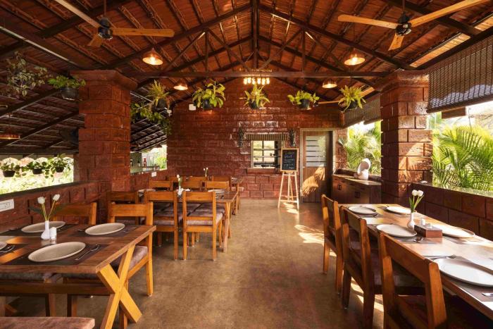 crimson bricks and woods resort cottages karjat