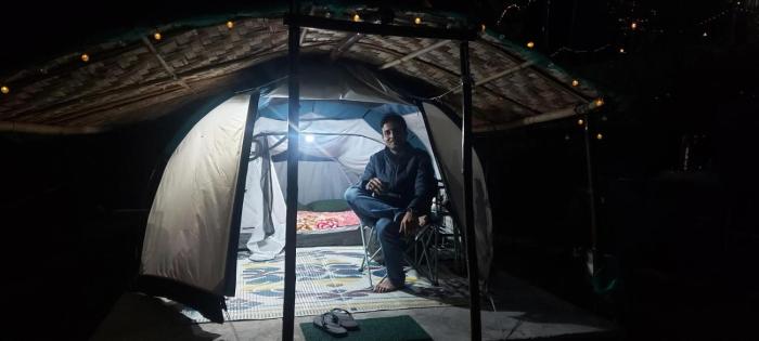 nisarg camping pods