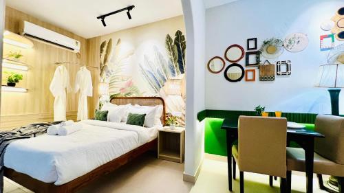 Bluo Penthouse - Staycation | Bathtub And Terrace Garden,,3 star