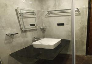 calla lily by the brook