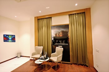 the gm luxe hotel near shree khatu shyam ji mandir