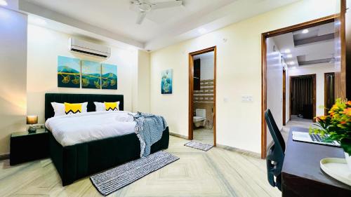 bluo modern 3bhk rohini lift parking balcony