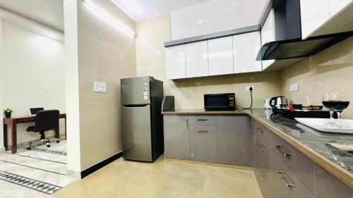 bluo modern 2bhk rohini parking balcony