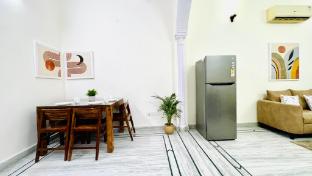 bluo modern 2bhk rohini parking balcony
