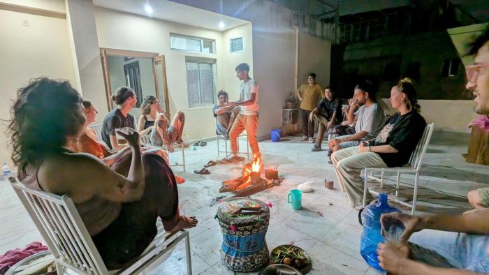 the pink nest backpackers abode