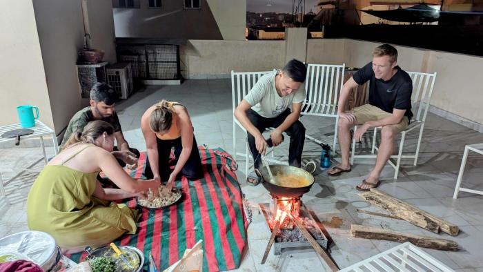 the pink nest backpackers abode