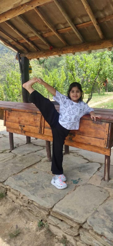 omvilla with mountain view