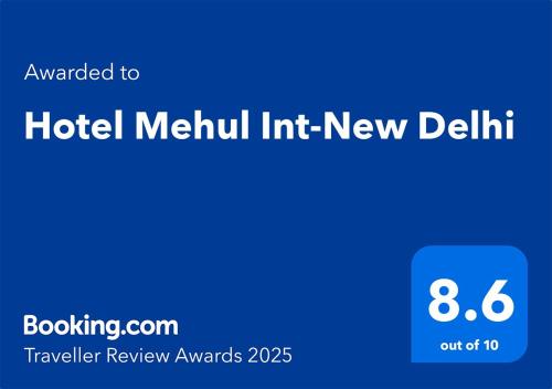hotel mehul international new delhi city center