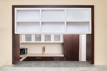 panoramic terrace and burj khalifa view