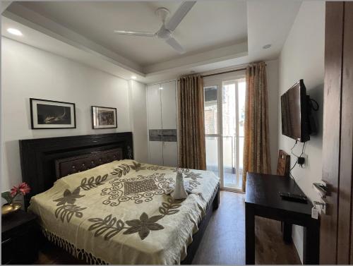 fully furnished room in hauz khas