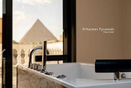 narmer pyramids view