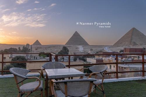 narmer pyramids view